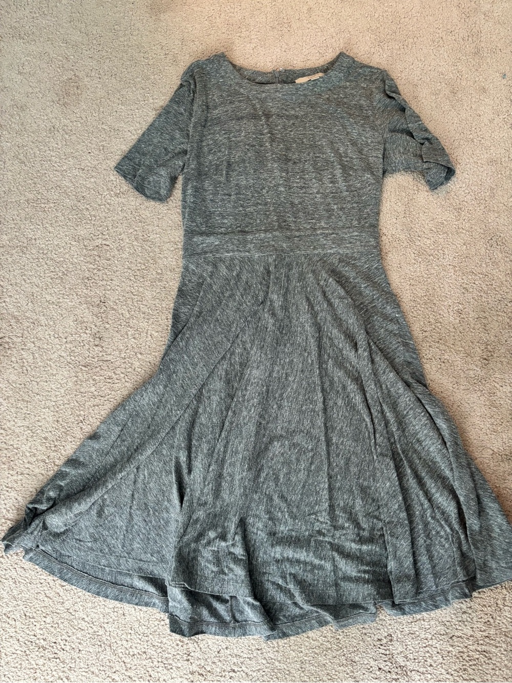 LOFT Soft Gray Dress